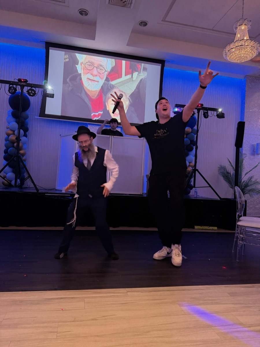 Bar mitzvah celebration with MC Bloom